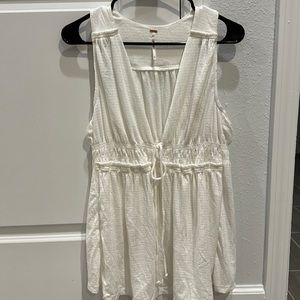 NWT Free People Tank top. Size Large. Wrinkled from moving. Smoke free